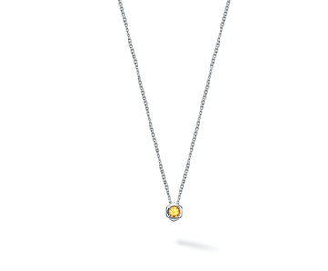 Birks Unclassified Birks Bee Chic Citrine Silver Necklace