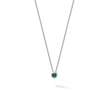 Birks Unclassified Birks Bee Chic Emerald Silver Pendant