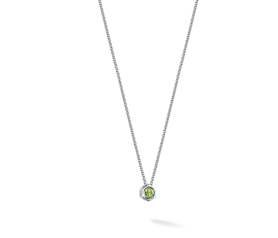 Birks Unclassified Birks Bee Chic Peridot Silver Necklace