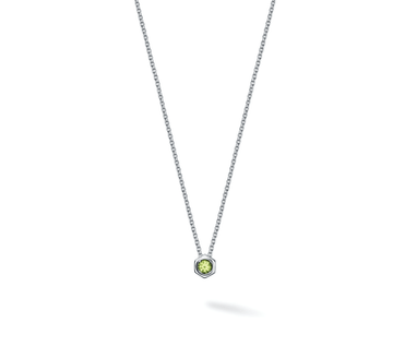Birks Unclassified Birks Bee Chic Peridot Silver Necklace