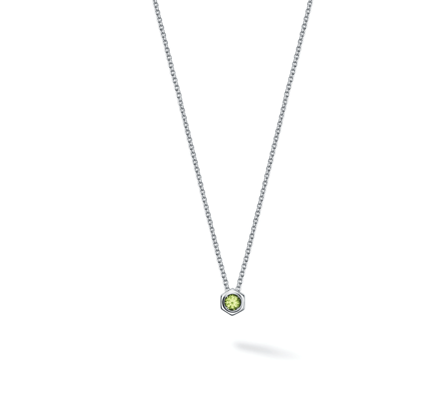 Birks Unclassified Birks Bee Chic Peridot Silver Necklace