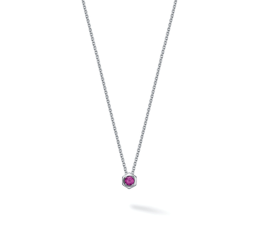 Birks Unclassified Birks Bee Chic Ruby Silver Necklace