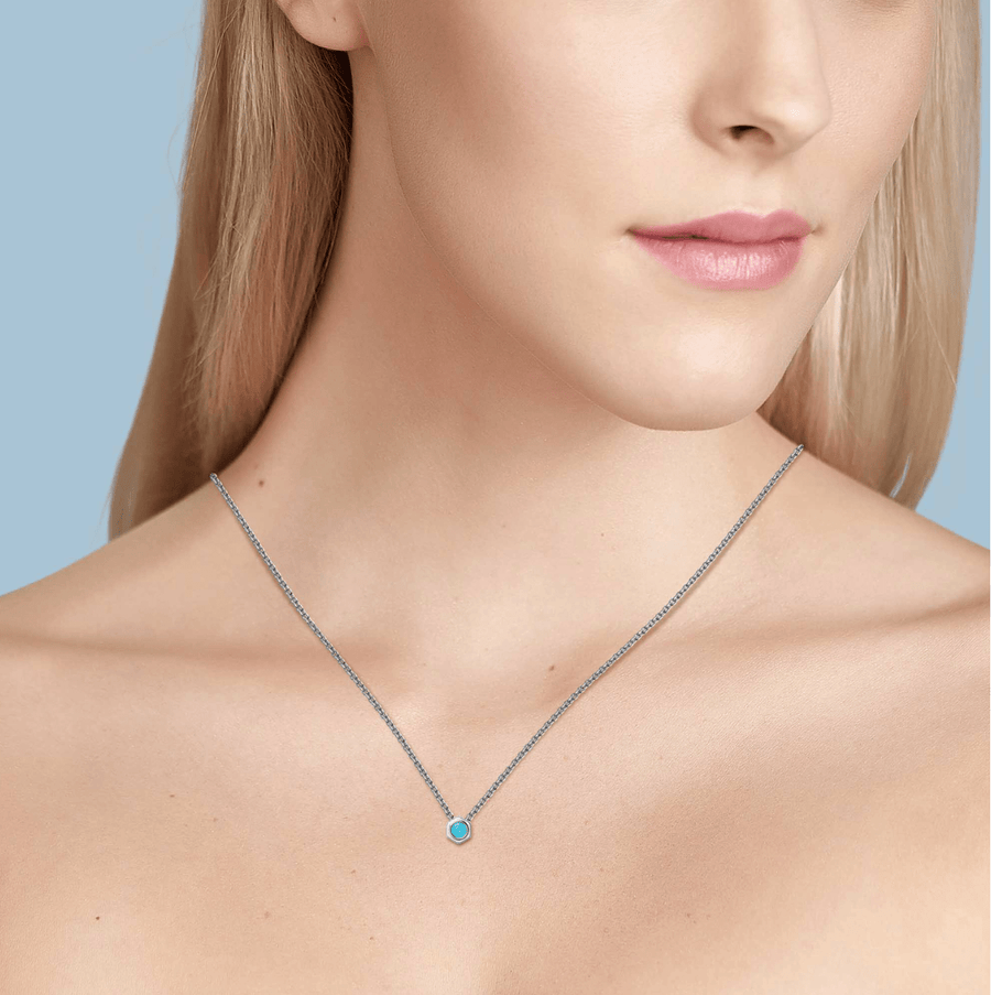 Birks Unclassified Birks Bee Chic Turquoise Silver Necklace