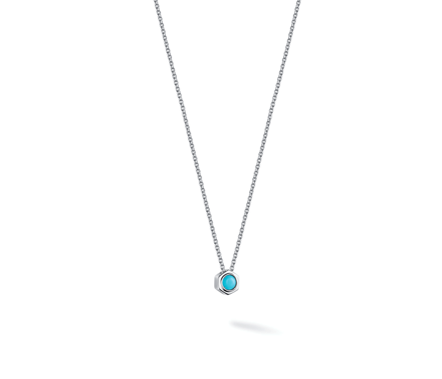 Birks Unclassified Birks Bee Chic Turquoise Silver Necklace