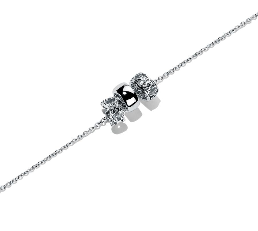 Birks Jewellery - Necklace Birks Dare to Dream Three-Ring Silver Pendant
