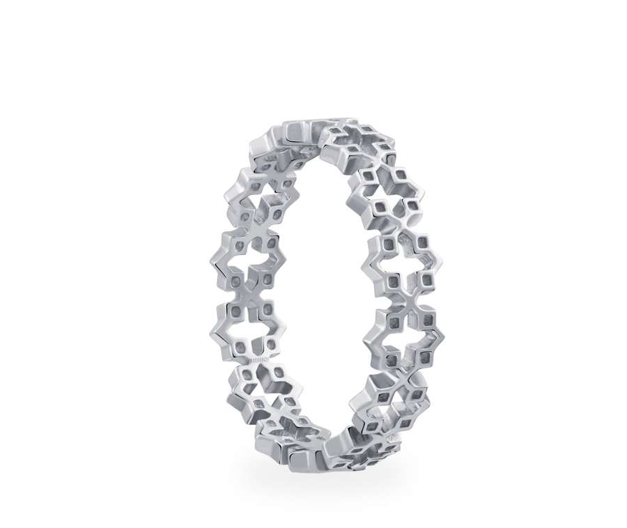 Birks Unclassified Birks Iconic Silver Stackable Muse Ring