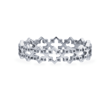 Birks Unclassified Birks Iconic Silver Stackable Muse Ring