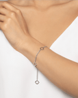 Birks Jewellery - Bracelet Birks Muse Silver Monogram Bracelet