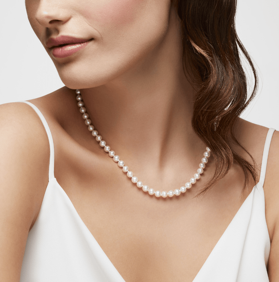 Birks Jewellery - Necklace Birks Pearls 6-6.5mm Silver Cultured Freshwater Pearl Necklace