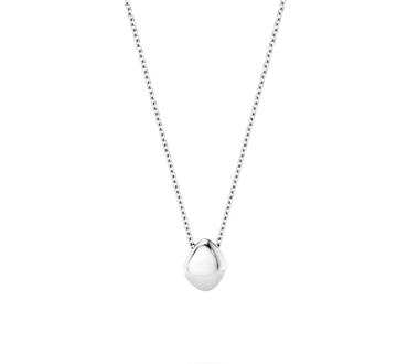 Birks Unclassified Birks Pebble Sterling Silver Pendant Necklace
