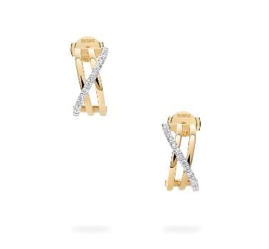 Birks Jewellery - Earrings - Stud Birks Rosée du Matin Diamond Crossover Earrings