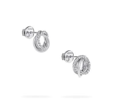 Birks Jewellery - Earrings - Stud Birks Rosée du Matin Diamond Wreath Studs