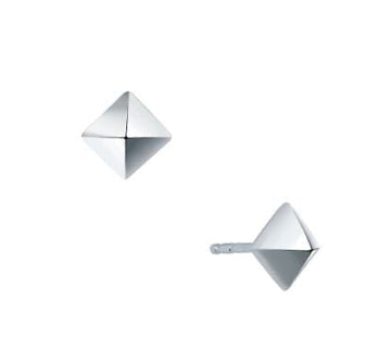 Birks Jewellery - Earrings - Stud Birks Silver Small Rock and Pearl Stud Earrings