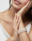 Birks Jewellery - Bracelet Birks Silver Triple Strand Fresh Water Pearl Bracelet