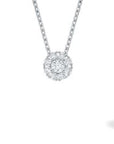 Birks Jewellery - Necklace Birks Snowflake 18K White Gold Mini Cluster Necklace