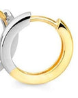 Breuning Jewellery - Earrings - Hoop Breuning 14K Two Tone Huggie Hoops