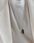 By Pariah Jewellery - Necklace By Pariah 14K Yellow Gold Large Agate Pebble Pendant