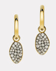 By Pariah Jewellery - Earrings - Drop BY PARIAH Diamond Cluster Drop Earrings