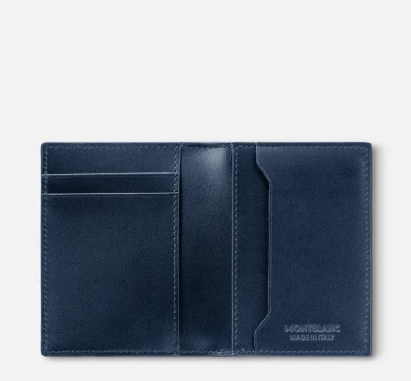 Montblanc Etreme 3.0 Ink Blue 4 Credit Card Cardholder