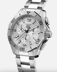 TAG Heuer Watch CBP1111.BA0627 TAG Steel Aquaracer 40mm Quartz 200M Grey Dial Watch