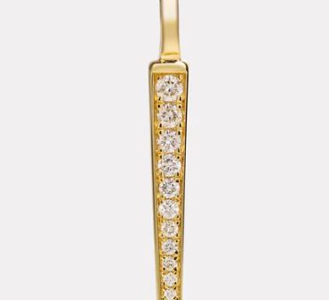 BY PARIAH 14k Yellow Gold Small Sticks and Stones Pendant
