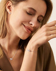 dinh van Jewellery - Necklace dinh van 18K White Gold Extra Small Menottes Diamond Necklace