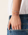 dinh van Jewellery - Bracelet dinh van 18K White Gold Serrure Jonc Diamond Bracelet