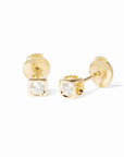 dinh van Jewellery - Earrings - Stud dinh van 18K Yellow Gold Medium Le Cube Diamond Studs