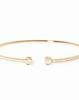 dinh van Jewellery - Bracelet dinh van 18K Yellow Gold Medium Le Cube Dimaond Flex Bracelet