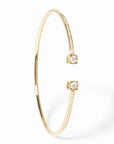 dinh van Jewellery - Bracelet dinh van 18K Yellow Gold Medium Le Cube Dimaond Flex Bracelet