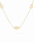 dinh van Jewellery - Necklace dinh van 18K Yellow Gold Menottes Three Station Necklace