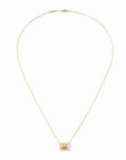 dinh van Jewellery - Necklace dinh van 18K Yellow Gold Pulse Diamond Pave 3 Row Pendant Necklace