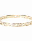 dinh van Jewellery - Bracelet dinh van 18K Yellow Gold Pulse Diamond Pave Bracelet