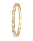 dinh van Jewellery - Bracelet dinh van 18K Yellow Gold Pulse Diamond Pave Bracelet