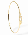 dinh van Jewellery - Bracelet dinh van 18K Yellow Gold Serrure Jonc 16cm Diamond Bracelet