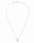 dinh van Jewellery - Necklace dinh van 18K Yellow Gold Small Le Pavé Pendant Necklace