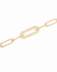 dinh van Jewellery - Bracelet dinh van 18K Yellow Gold Small Maillon Diamond Bracelet