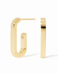 dinh van Jewellery - Earrings - Hoop dinh van 18K Yellow Gold Small Maillon Link Earrings
