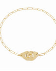 dinh van Jewellery - Bracelet dinh van 18K Yellow Gold Small Menottes Chain Bracelet