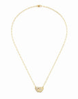 dinh van Jewellery - Necklace dinh van 18K Yellow Gold Small Menottes Diamond Necklace