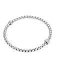 Fope Jewellery - Bracelet FOPE 18k White Gold Rhombus-set diamonds Eka Collection Flex'it Bracelet