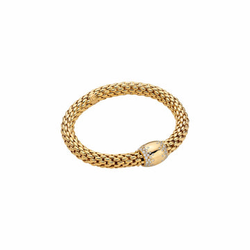 Fope Jewellery - Bracelet Fope 18K Yellow Gold 1.07ct Love Nest Bracelet Size Small