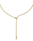 Fope Jewellery - Necklace Fope 18K Yellow Gold Aria Adjustable Lariat Necklace