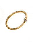 Fope Jewellery - Bracelet FOPE 18k Yellow Gold Diamond Solo Bracelet