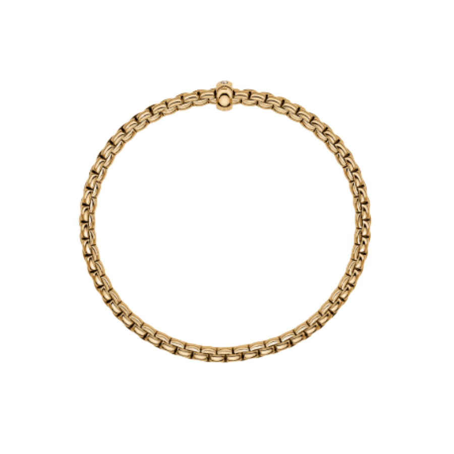 Fope Jewellery - Bracelet FOPE 18k Yellow Gold Eka Flex'it Bracelet