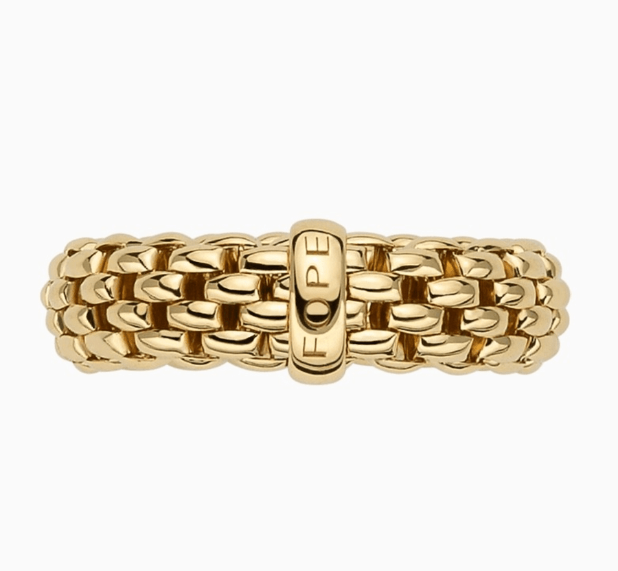 Fope Jewellery - Rings FOPE 18K Yellow Gold Flex'it Ring