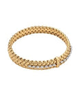 Fope Jewellery - Bracelet Fope 18K Yellow Gold Panorama Bracelet with Diamonds
