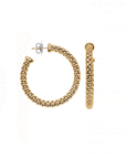 Fope Jewellery - Earrings - Hoop FOPE 18K Yellow Gold Small Essential Hoops