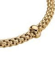 Fope Jewellery - Bracelet FOPE 18K Yellow Gold Solo Flex-it Bracelet Size Small