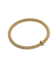Fope Jewellery - Bracelet FOPE 18K Yellow Gold Solo Flex-it Bracelet Size Small
